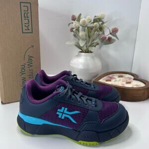 Kuru Quantum 2.0 Walking Comfort Sneaker Electric Grape Blue Women 7M NWB